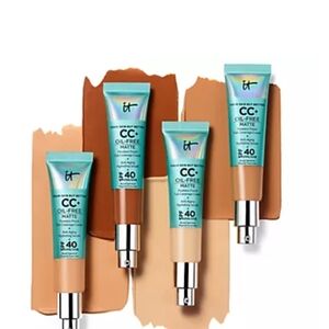 IT Cosmetics Oil-Free Matte CC+ Cream SPF 40 - Rich Honey